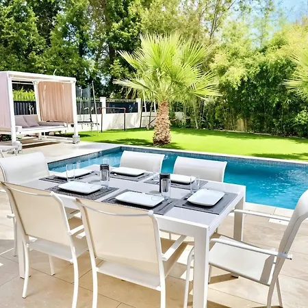 FRGK St Claude Private Villa Antibes Pool, Garden&Ultra-Fast Wi-Fi Plaine de la Brague