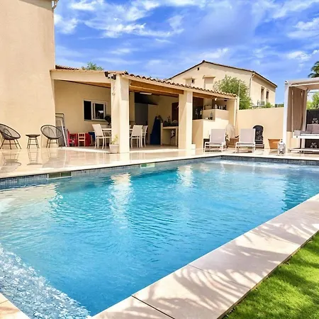 FRGK St Claude Private Villa Antibes Pool, Garden&Ultra-Fast Wi-Fi Villa Plaine de la Brague