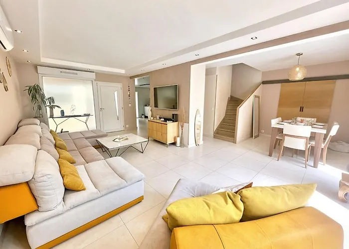 Frgk Private Antibes Pool, Garden & Ultra-fast Wi-fi * Plaine de la Brague