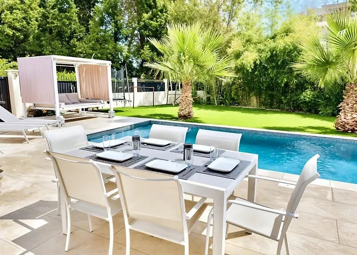 Frgk Private Antibes Pool, Garden & Ultra-fast Wi-fi Plaine de la Brague